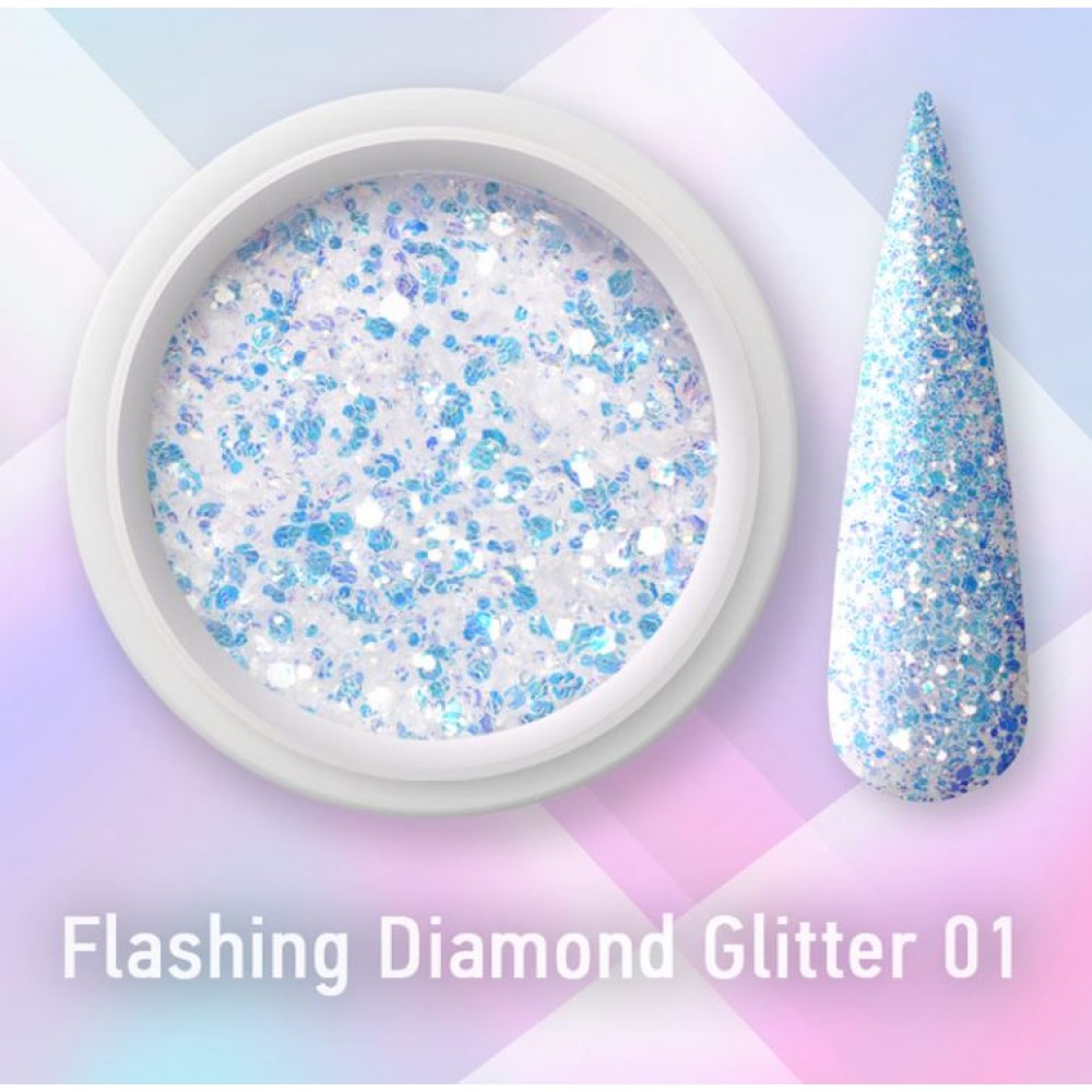 J.K Flashing Diamond Glitter 01 (022759)