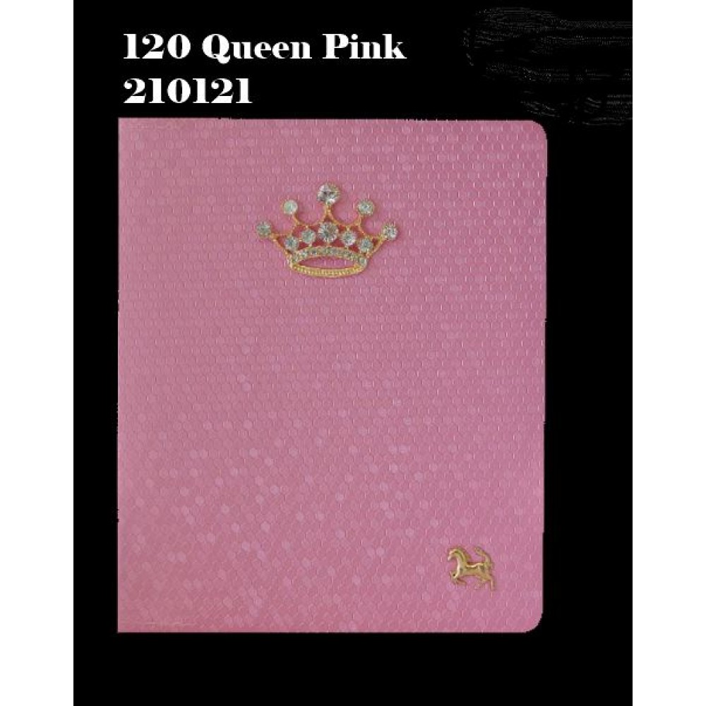 J.K Δειγματολόγιο Βιβλίο Νυχιών Color Book 120 Θέσεων Queen Pink (210121)
