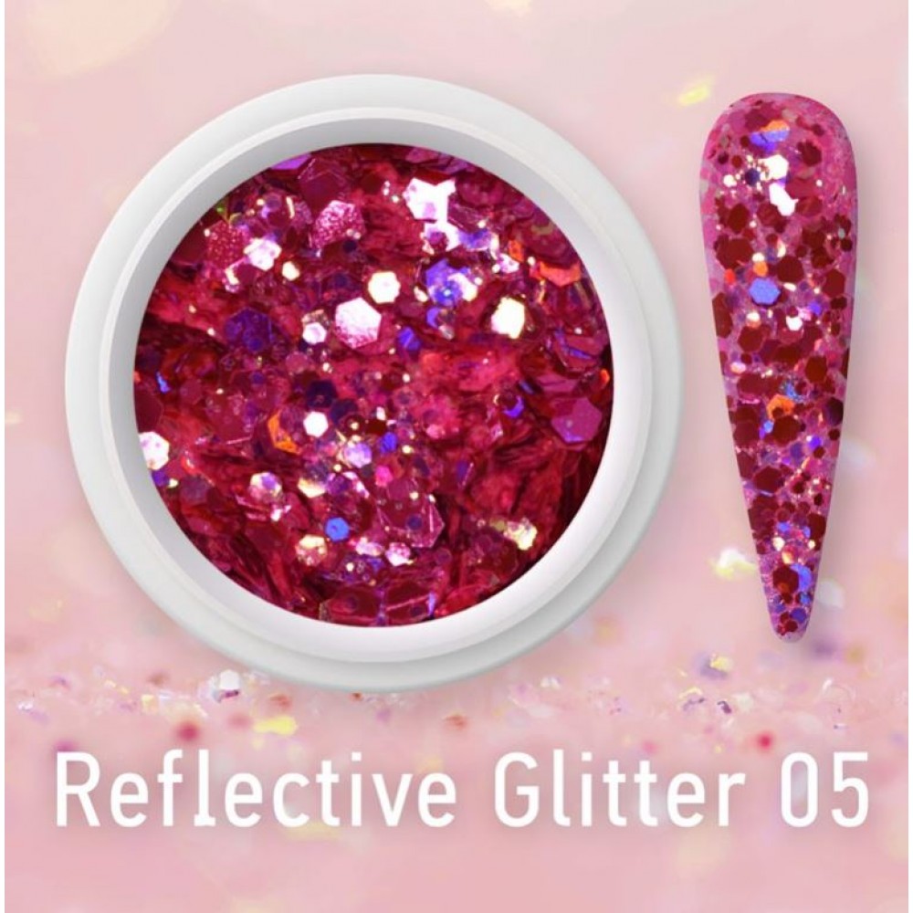 J.K Glitter Νυχιών Reflective Glitter 05 (022737)