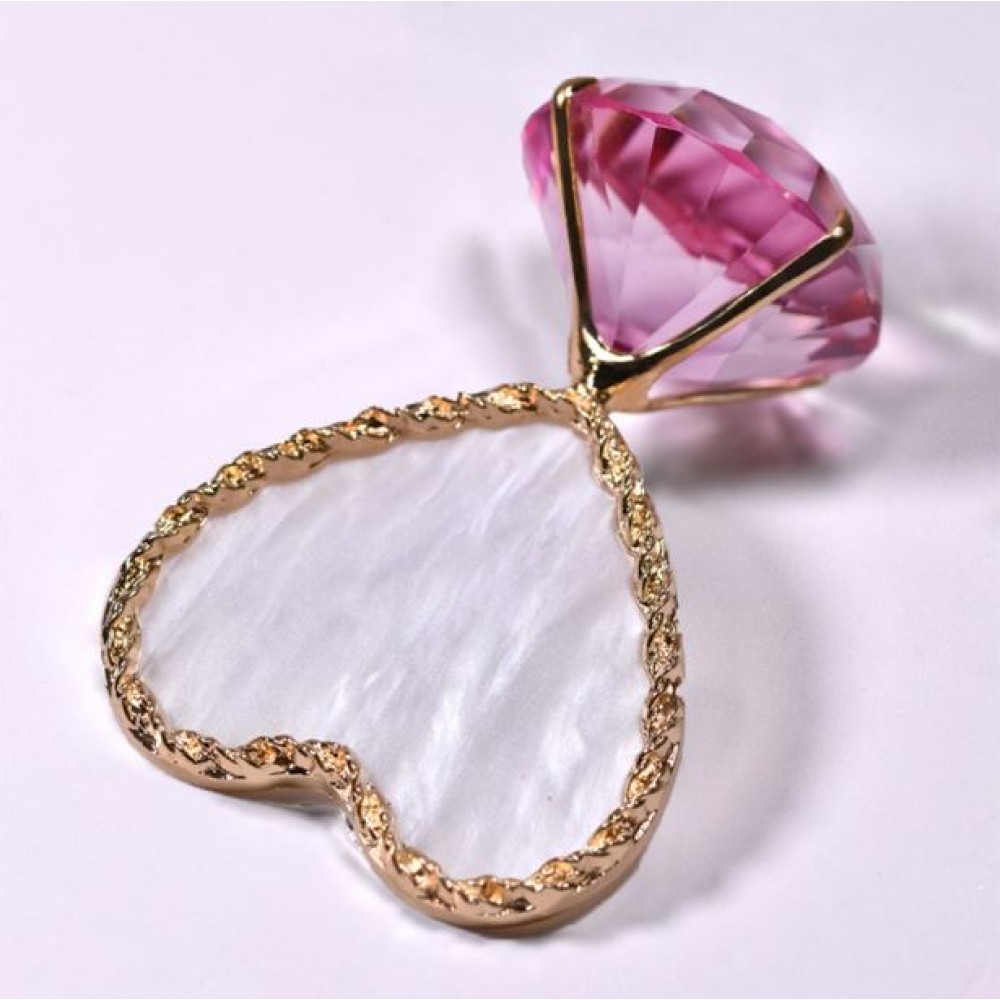 JK Tip Display Diamond Heart - Pink (090261)