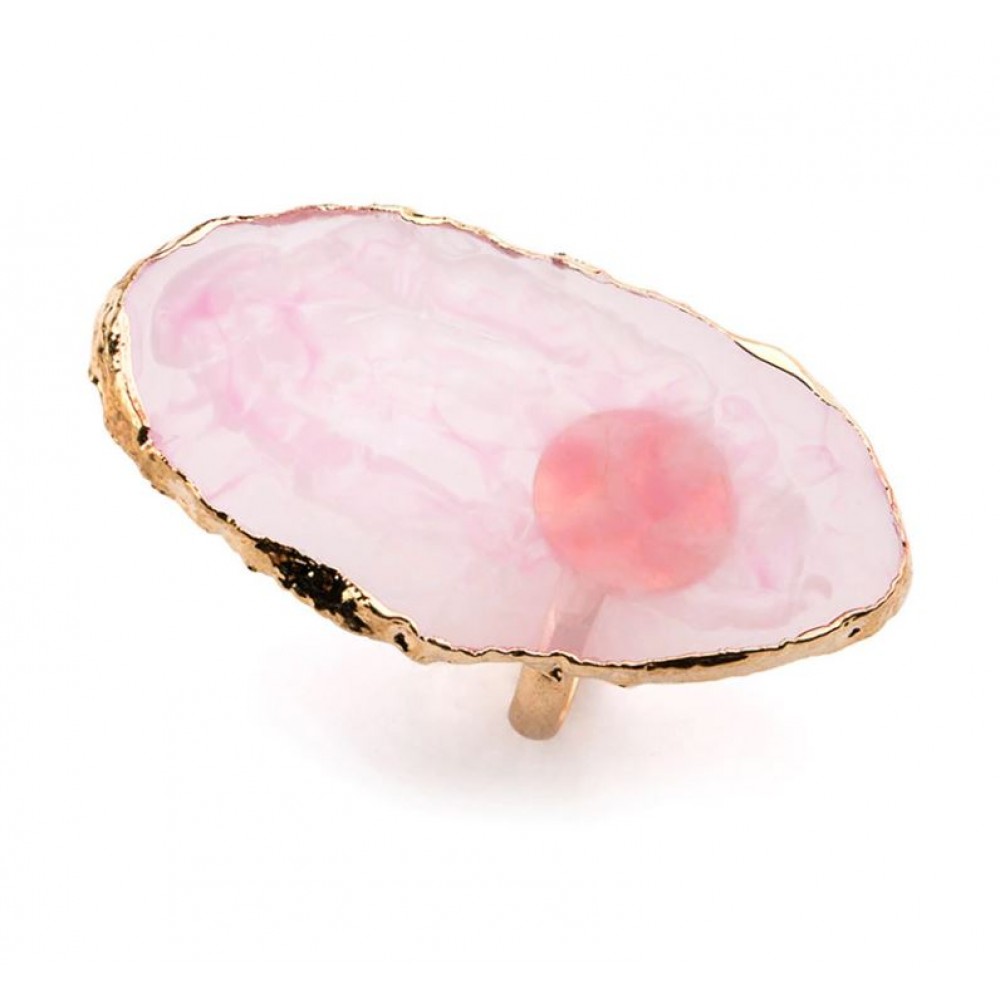 JK Παλέτα Ανάμοιξης Marble Ring - Ροζ (090259)