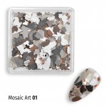 J.K Mosaic Nail Art 01 J.K Mosaic Nail Art 01