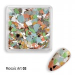 J.K Mosaic Nail Art 03 J.K Mosaic Nail Art 03