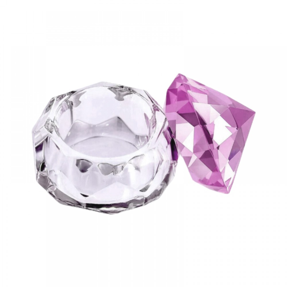 JK Βαζάκι Ακρυλικού Diamond - Pink (290873)