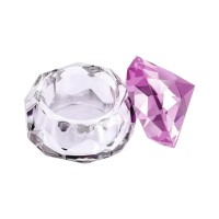 JK Βαζάκι Ακρυλικού Diamond - Pink (290873)