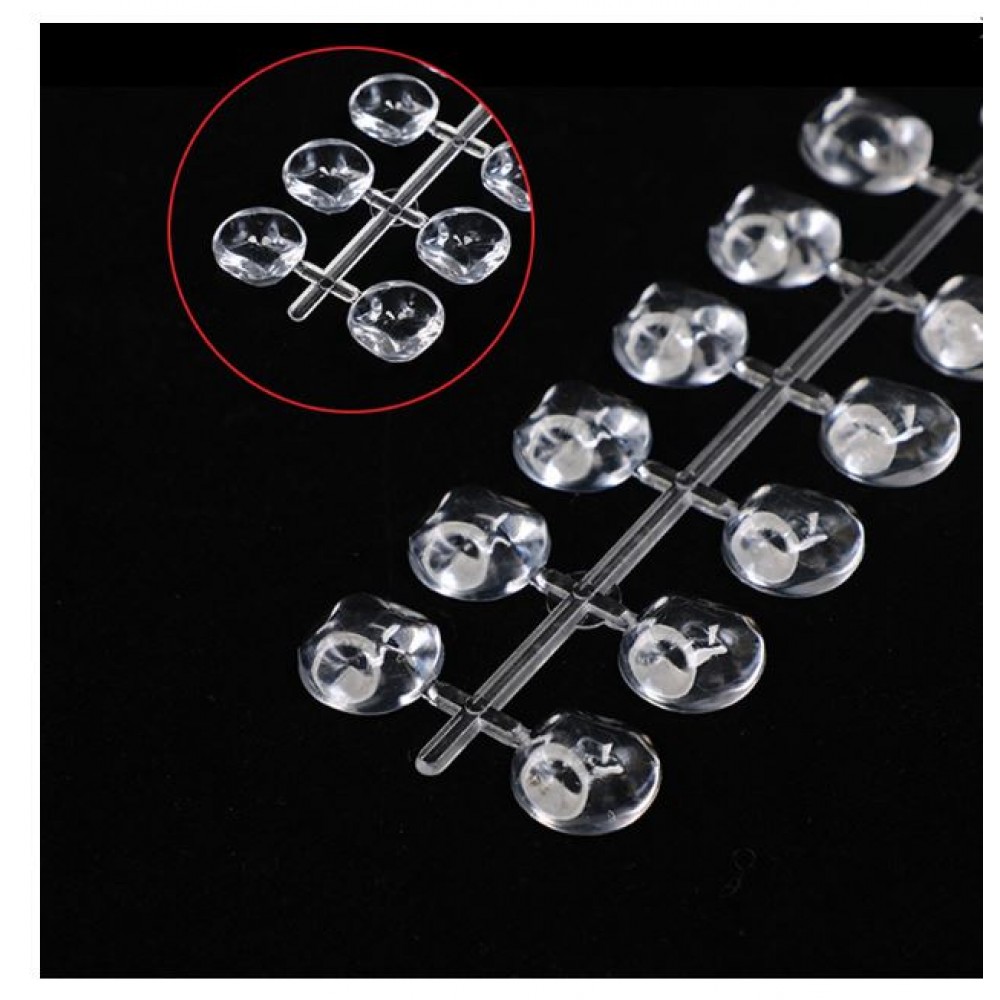 J.K Display Tips Glass Effect - Round (070169)