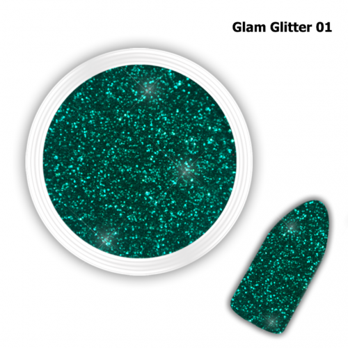 J.K Σκόνη Νυχιών Glam Glitter 01 (022418)