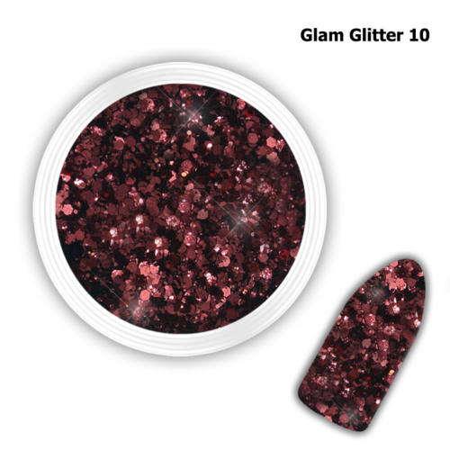 J.K Σκόνη Νυχιών Glam Glitter 10 (022427)