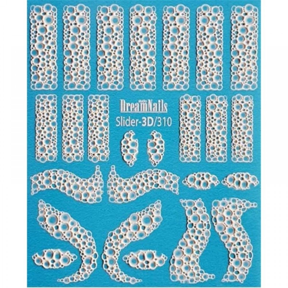 J.K Αυτοκόλλητα Νυχιών Dream Nails 3D Slider 310 (114227)