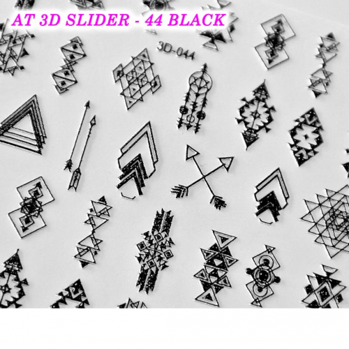 J.K At 3D Slider 44 Black (381106)