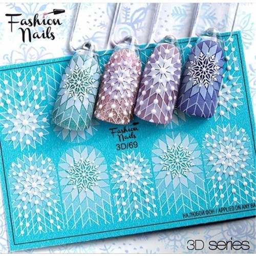 J.K Fashion Nails 3D Slider 069 (114056)