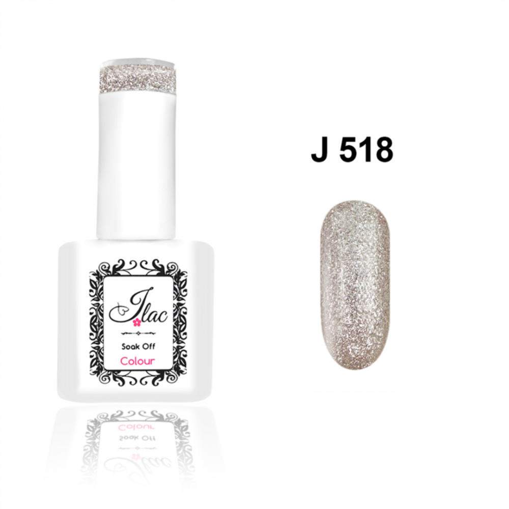 Jlac Ημιμόνιμο Βερνίκι Νυχιών 518 ,15ml