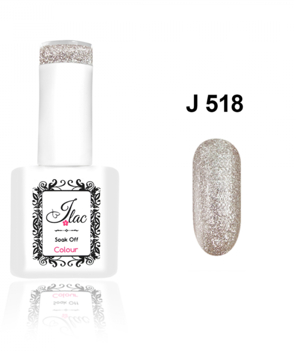 Jlac Ημιμόνιμο Βερνίκι Νυχιών 518 ,15ml