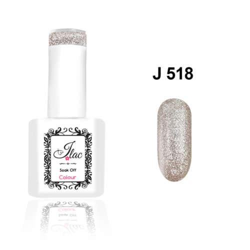 Jlac Ημιμόνιμο Βερνίκι Νυχιών 518 ,15ml