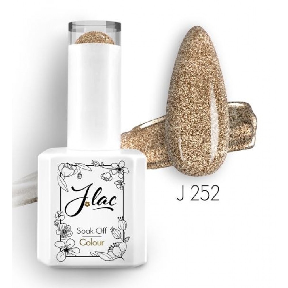 Jlac Ημιμόνιμο Βερνίκι Νυχιών 252 ,15ml
