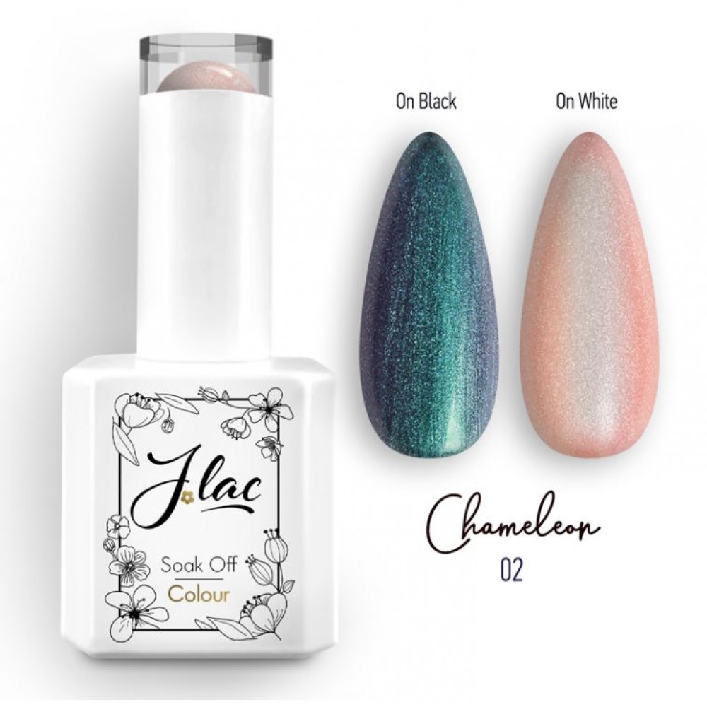 Jlac Ημιμόνιμο Βερνίκι Νυχιών Chameleon 02 ,15ml