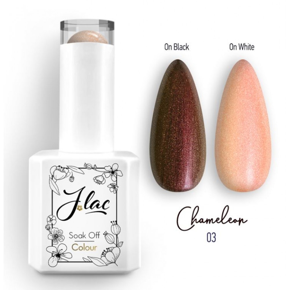 Jlac Ημιμόνιμο Βερνίκι Νυχιών Chameleon 03 ,15ml