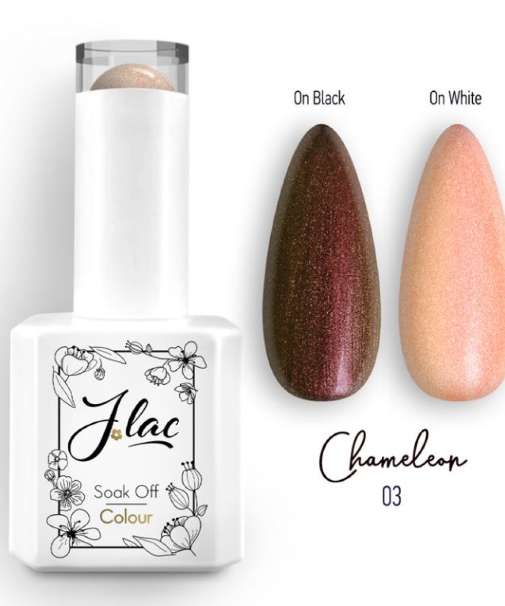 Jlac Ημιμόνιμο Βερνίκι Νυχιών Chameleon 03 ,15ml
