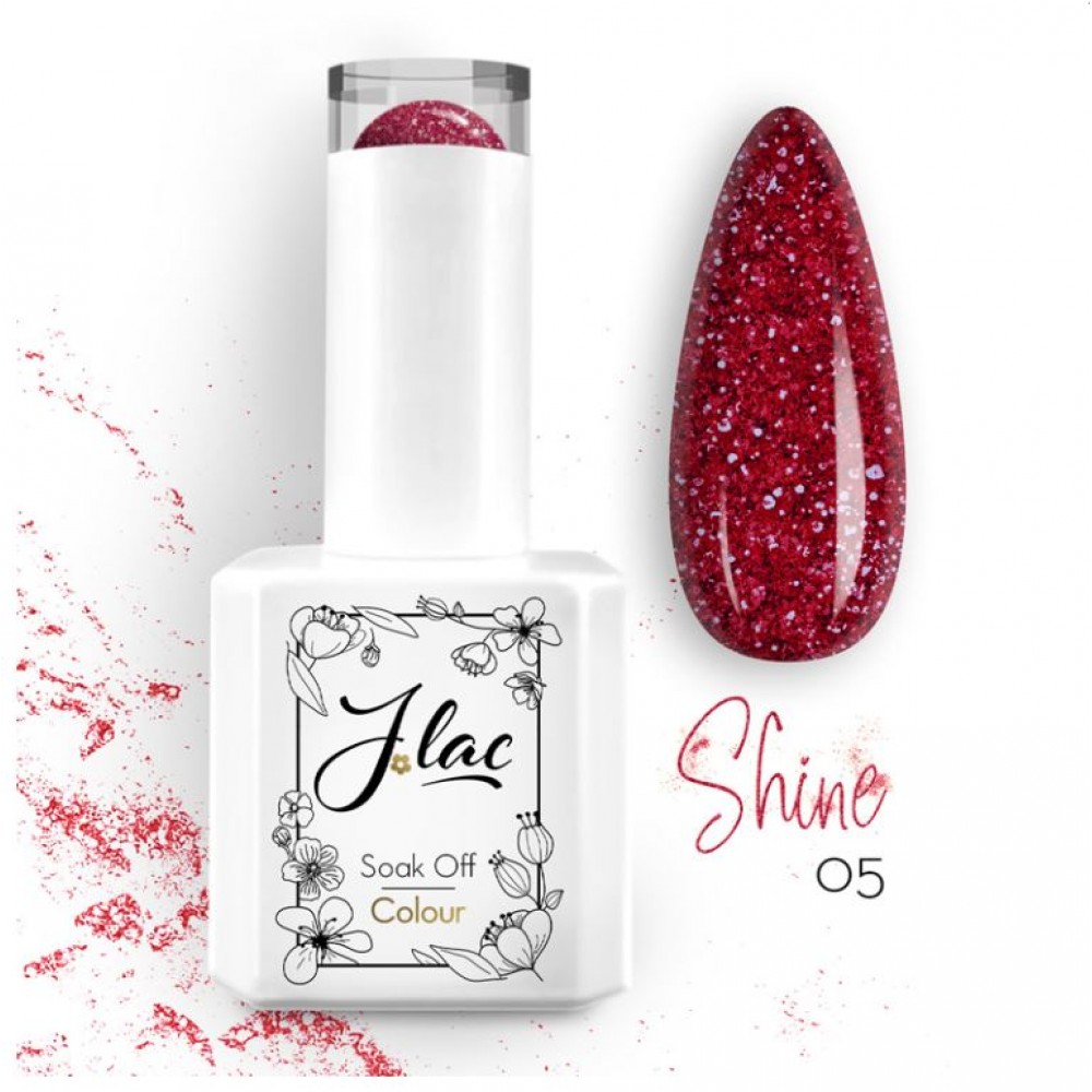 Jlac Ημιμόνιμο Βερνίκι Νυχιών – Shine 05 ,15ml