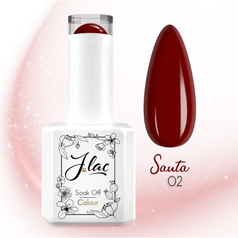 Jlac Ημιμόνιμο Βερνίκι Νυχιών – Santa 02 ,15ml