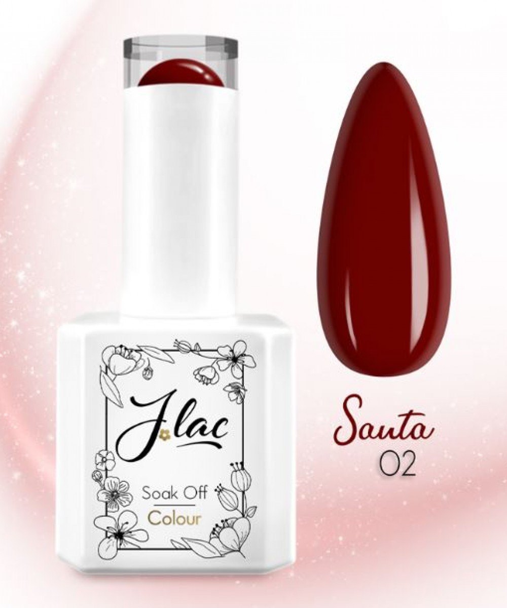 Jlac Ημιμόνιμο Βερνίκι Νυχιών – Santa 02 ,15ml