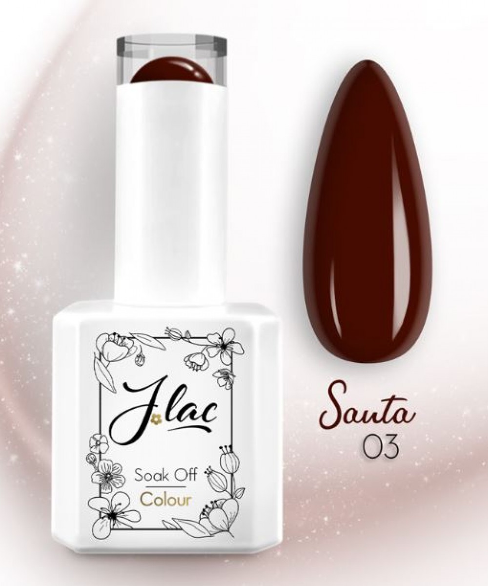 Jlac Ημιμόνιμο Βερνίκι Νυχιών – Santa 03 ,15ml