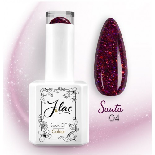 Jlac Ημιμόνιμο Βερνίκι Νυχιών – Santa 04 ,15ml