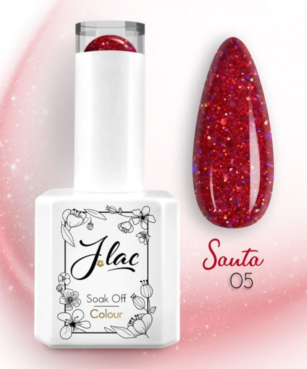 Jlac Ημιμόνιμο Βερνίκι Νυχιών – Santa 05 ,15ml