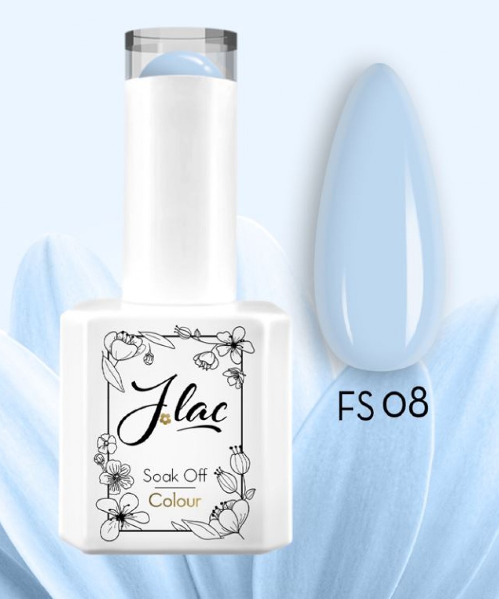 Jlac Ημιμόνιμο Βερνίκι Νυχιών Summer Fresh 08 ,15ml