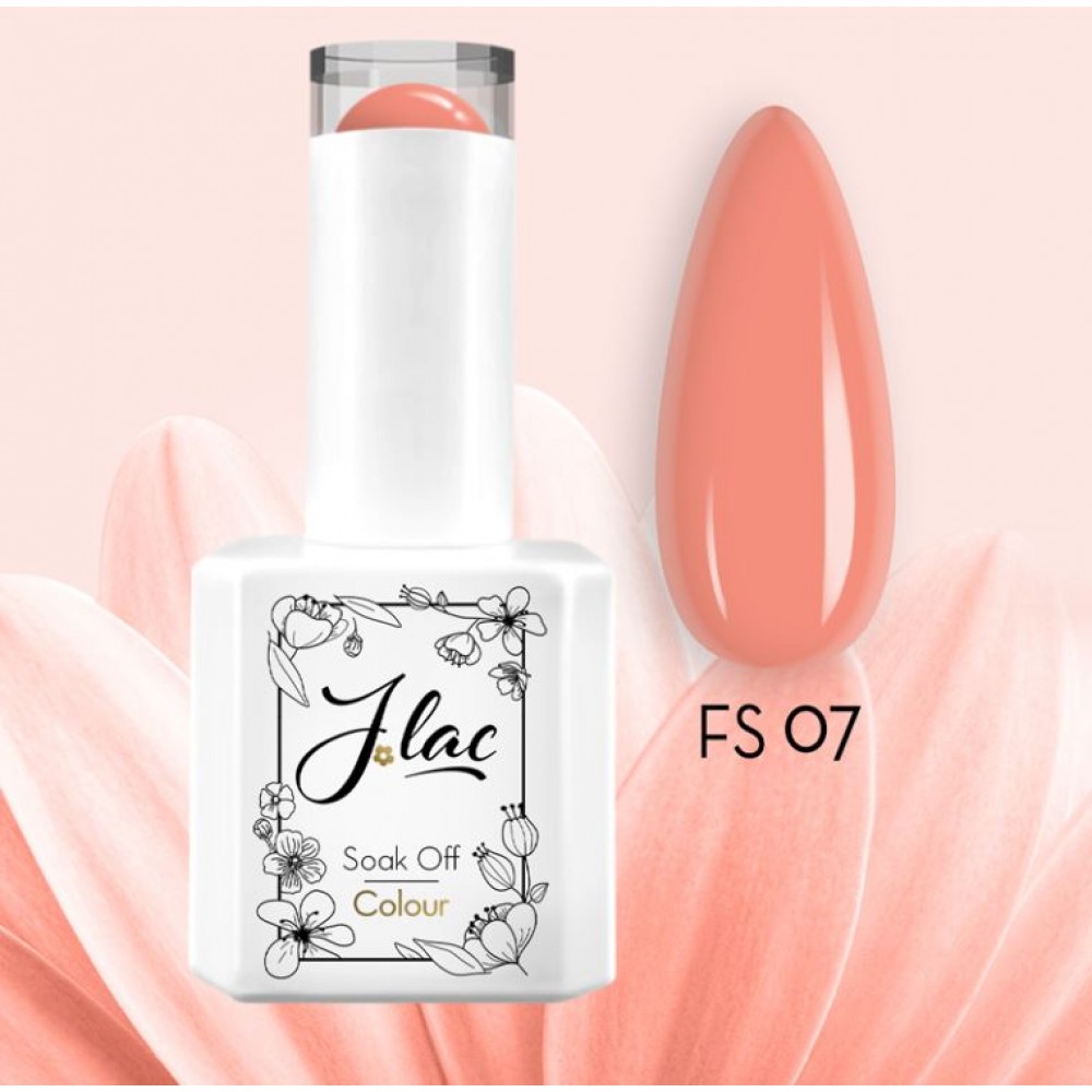 Jlac Ημιμόνιμο Βερνίκι Νυχιών Summer Fresh 07 ,15ml