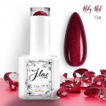 Jlac Ημιμόνιμο Βερνίκι Ruby Red 04