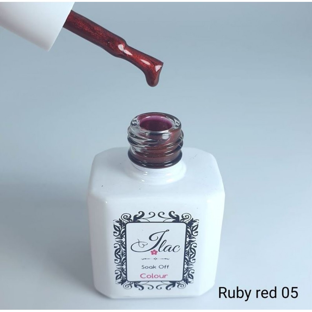 Jlac Ημιμόνιμο Βερνίκι Ruby Red 05