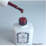 Jlac Ημιμόνιμο Βερνίκι Ruby Red 01