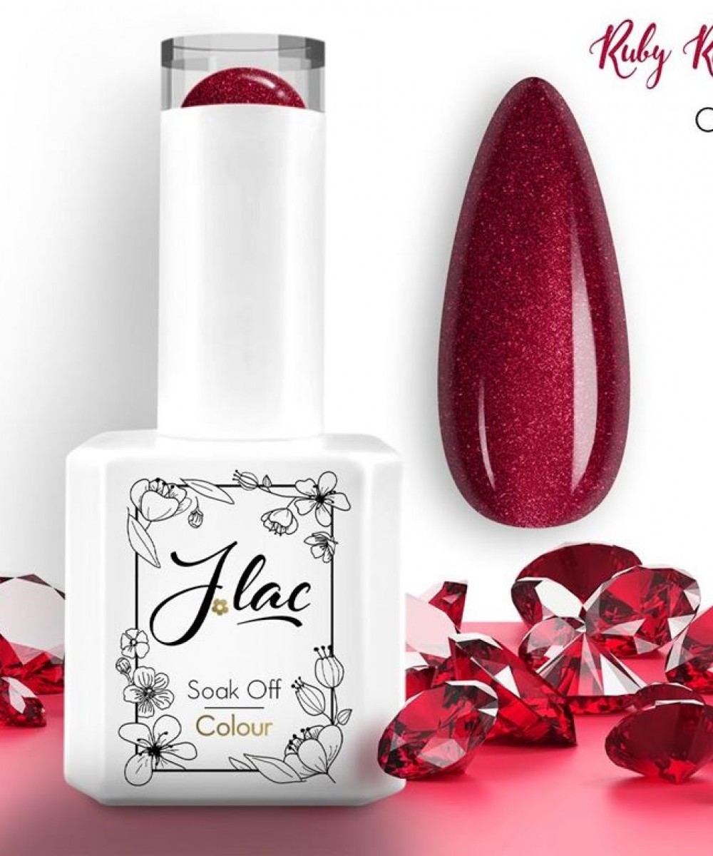 Jlac Ημιμόνιμο Βερνίκι Ruby Red 03
