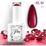 Jlac Ημιμόνιμο Βερνίκι Ruby Red 03