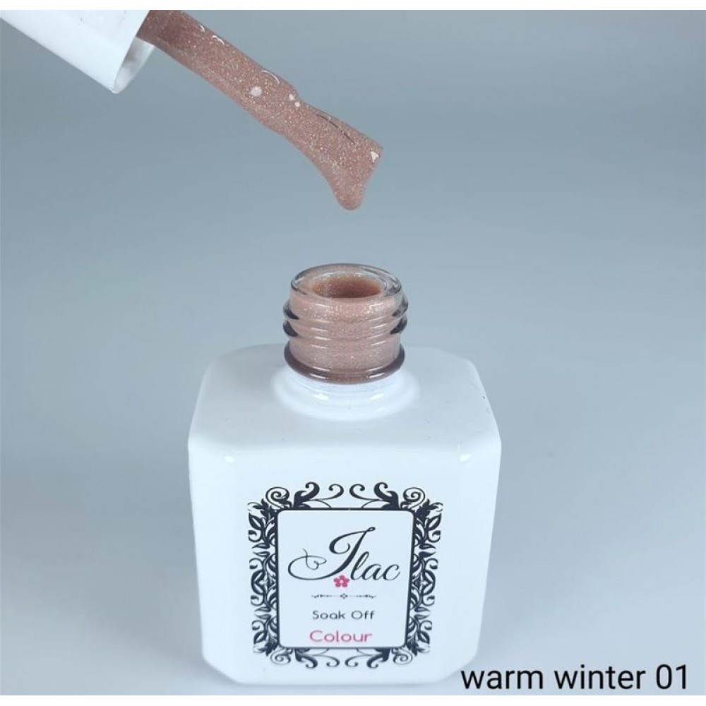 Jlac Ημιμόνιμο Βερνίκι Warm Winter 01