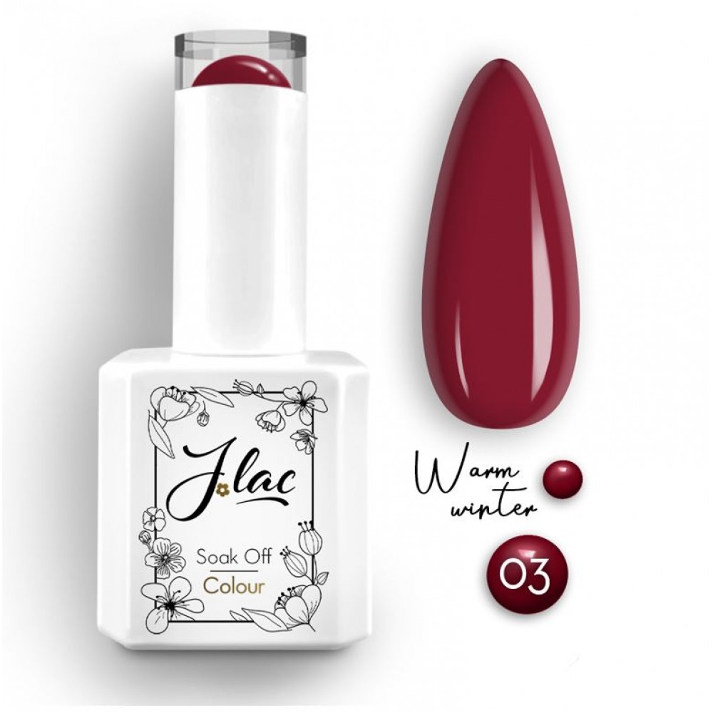 Jlac Ημιμόνιμο Βερνίκι Warm Winter 03