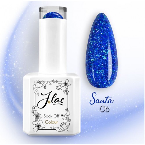 Jlac Ημιμόνιμο Βερνίκι Νυχιών Santa 06 15ml