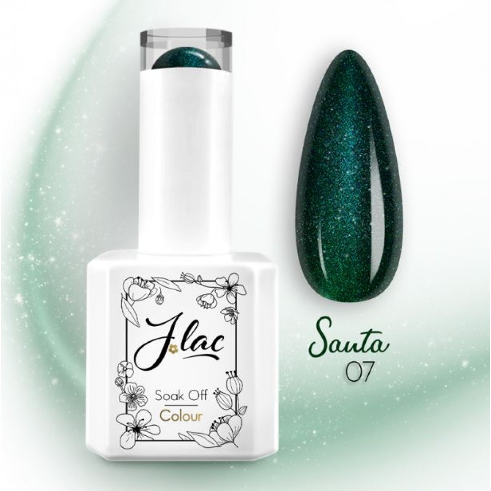 Jlac Ημιμόνιμο Βερνίκι Νυχιών – Santa 07 ,15ml