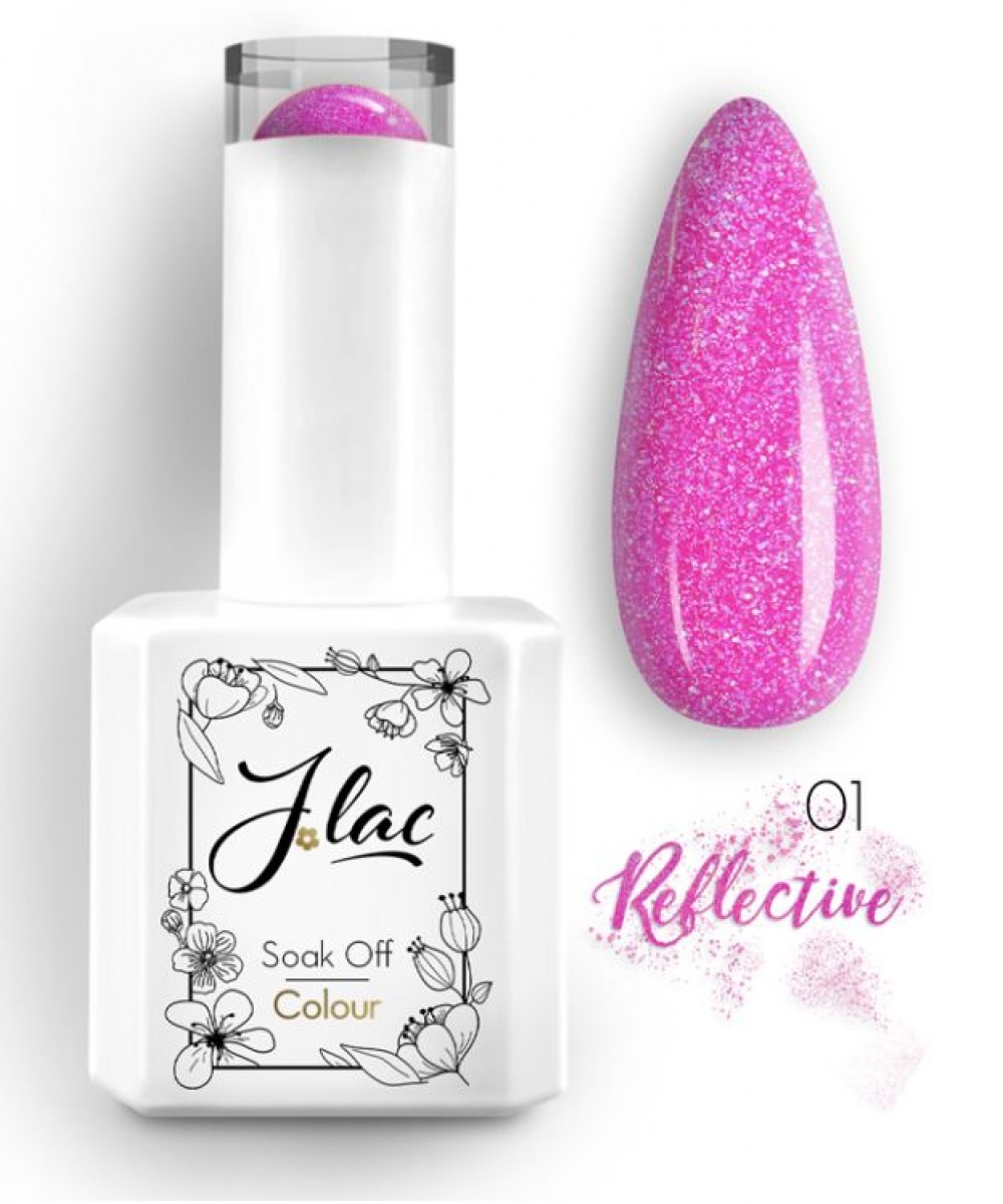 Jlac Ημιμόνιμο Βερνίκι Νυχιών Reflective 01 ,15ml