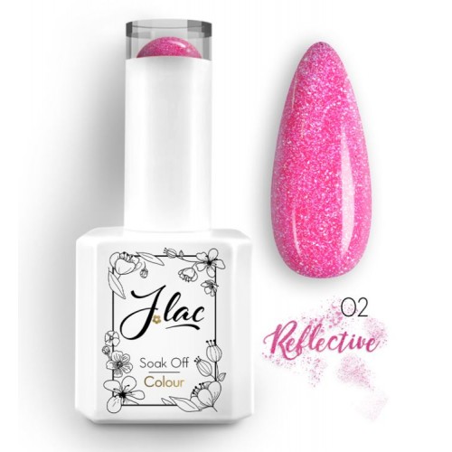 Jlac Ημιμόνιμο Βερνίκι Νυχιών Reflective 02, 15ml