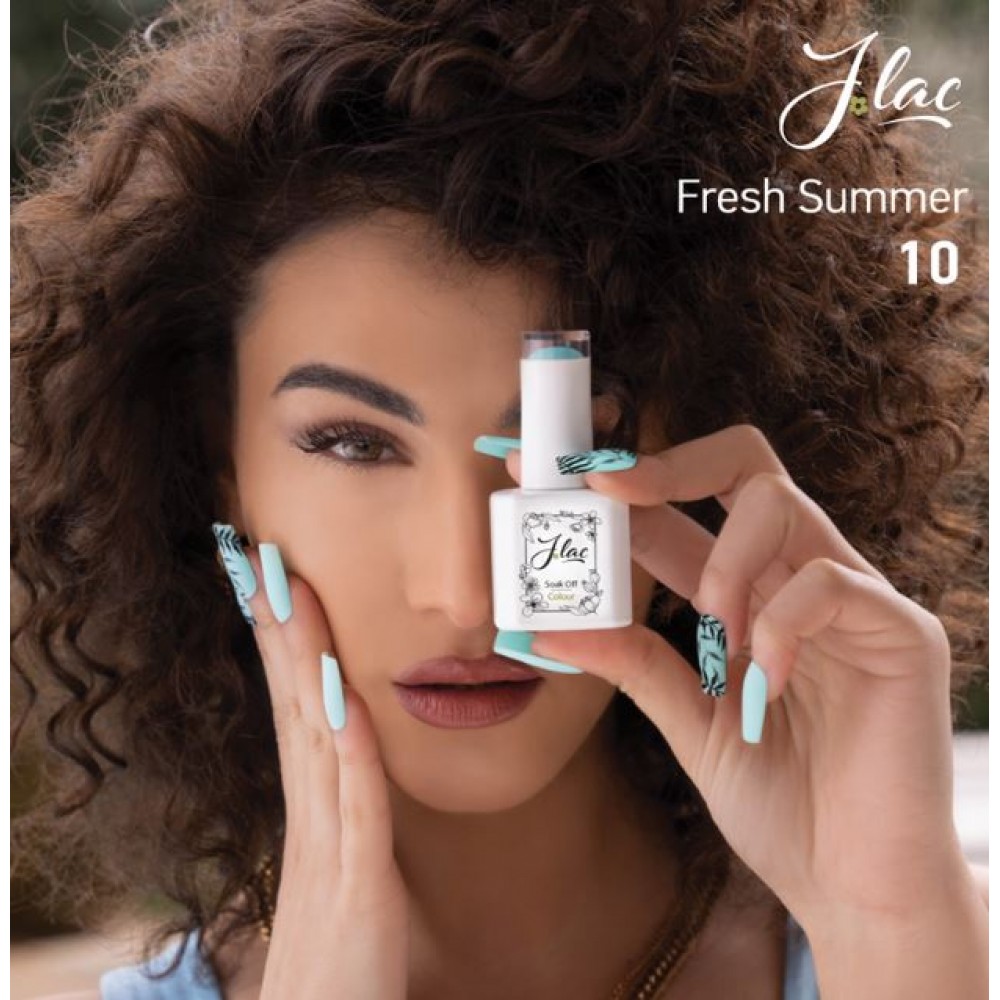 Jlac Ημιμόνιμο Βερνίκι Νυχιών FS10 Fresh Summer ,15ml
