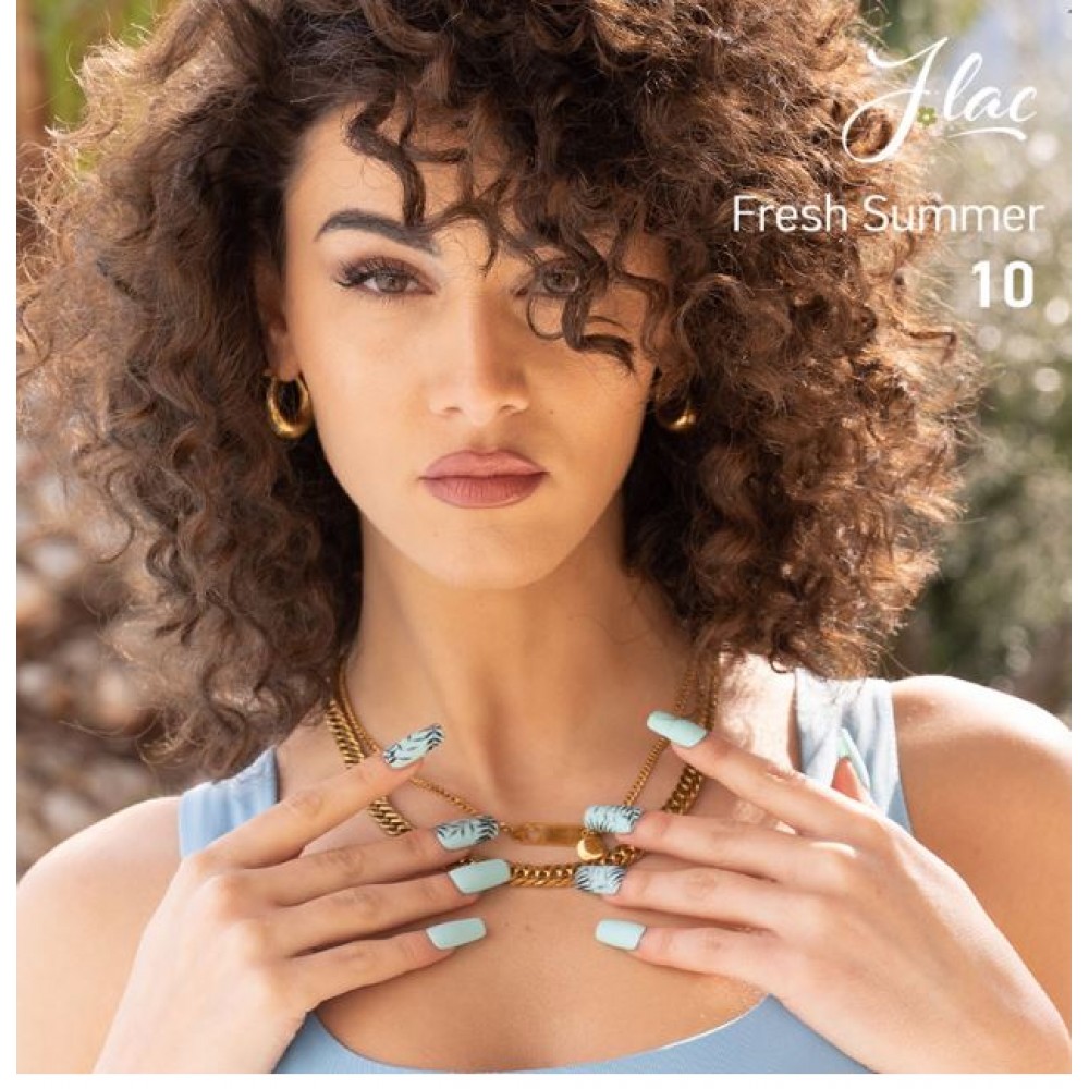 Jlac Ημιμόνιμο Βερνίκι Νυχιών FS10 Fresh Summer ,15ml