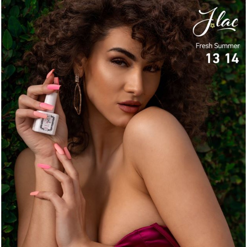 Jlac Ημιμόνιμο Βερνίκι Νυχιών FS14 Fresh Summer ,15ml