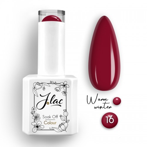 Jlac Ημιμόνιμο Βερνίκι Νυχιών Warm Winter 16, 15ml