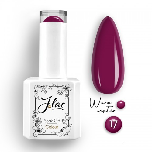 Jlac Ημιμόνιμο Βερνίκι Νυχιών Warm Winter 17, 15ml