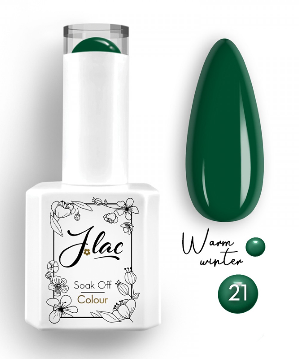 Jlac Ημιμόνιμο Βερνίκι Νυχιών Warm Winter 21, 15ml