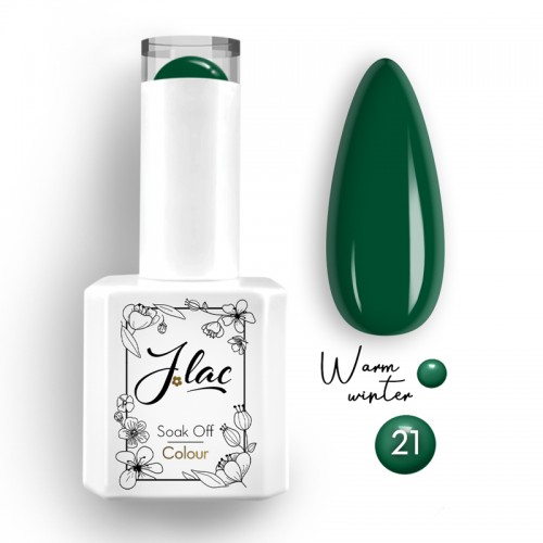 Jlac Ημιμόνιμο Βερνίκι Νυχιών Warm Winter 21, 15ml