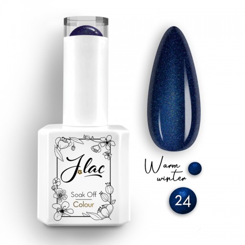 Jlac Ημιμόνιμο Βερνίκι Νυχιών Warm Winter 24, 15ml