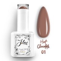 Jlac Ημιμόνιμο Βερνίκι Hot Chocolate 01